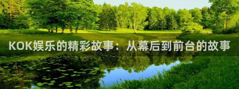 尊龙时凯电子有限公司：KOK娱乐的精彩故事：从幕后到前台的故事
